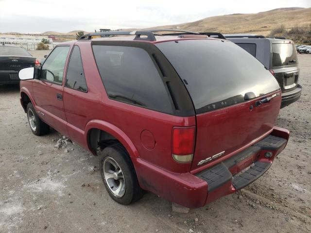Photo 3 from auction – 2004 CHEVROLET BLAZER with VIN 1GNCS18X94K159289