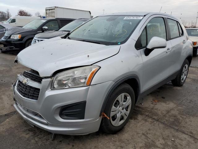 Photo 2 from auction – 2015 CHEVROLET TRAX LS with VIN 3GNCJKSB0FL245243