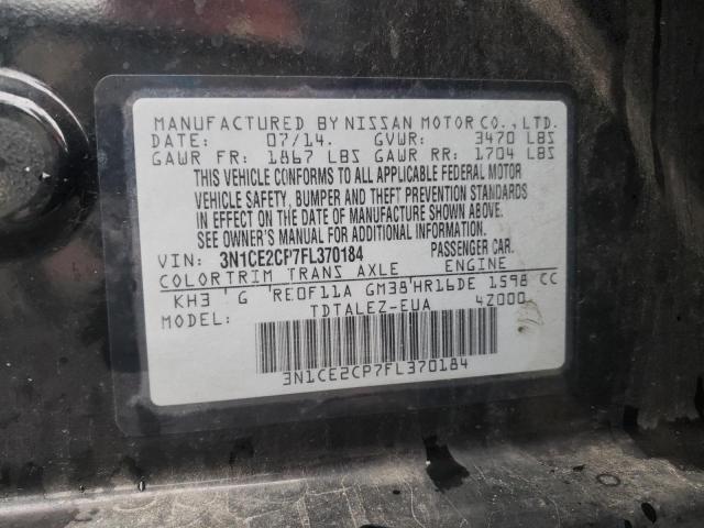Photo 10 from auction – 2015 NISSAN VERSA NOTE with VIN 3N1CE2CP7FL370184