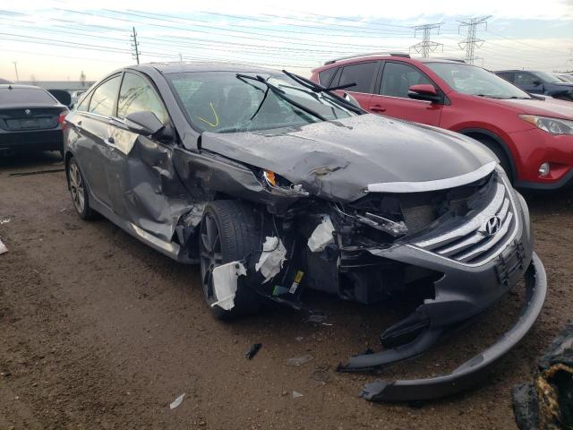 HYUNDAI SONATA SE 2014 with VIN 5NPEC4AC9EH850572 - Photo from auction