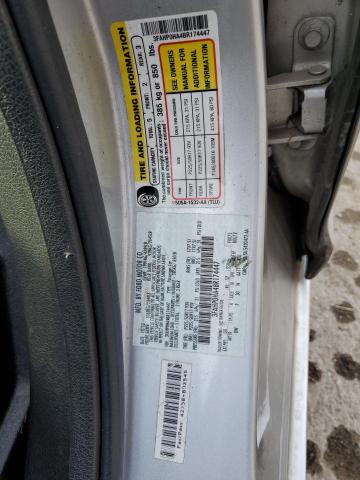 Photo 10 from auction – 2011 FORD FUSION SE with VIN 3FAHP0HA4BR174447