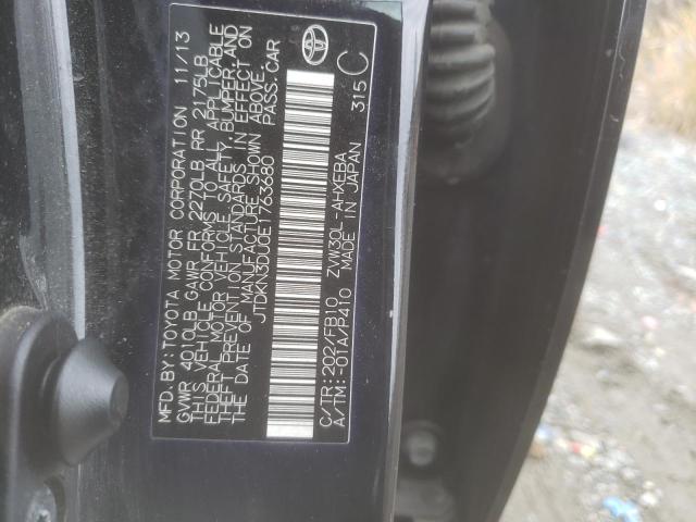 Photo 10 from auction – 2014 TOYOTA PRIUS with VIN JTDKN3DU0E1763680