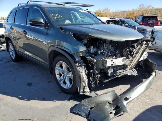 TOYOTA HIGHLANDER 2016 with VIN 5TDDKRFH7GS276826 - Photo from auction