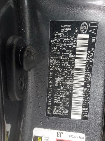 Photo 10 from auction – 2013 TOYOTA COROLLA BA with VIN 2T1BU4EE2DC941745