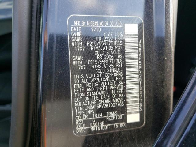 Photo 10 from auction – 2011 NISSAN JUKE S with VIN JN8AF5MV2BT007785