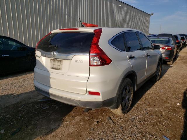 Photo 4 from auction – 2015 HONDA CR-V LX with VIN 5J6RM3H38FL005010