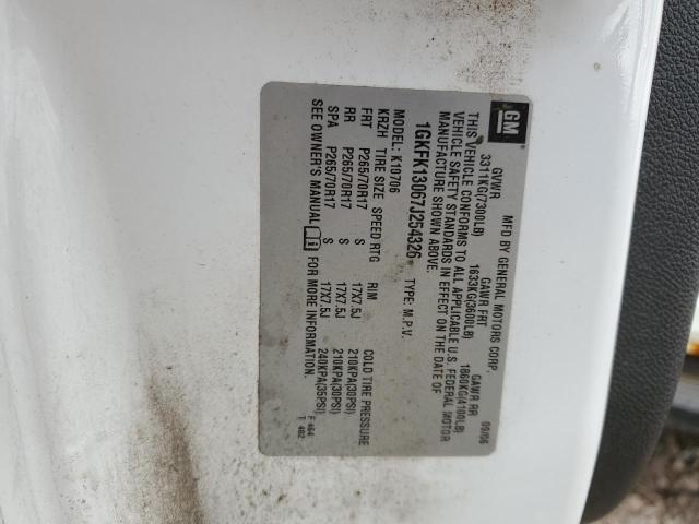 Photo 10 from auction – 2007 GMC YUKON with VIN 1GKFK13067J254326