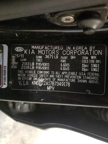 Photo 10 from auction – 2011 KIA SOUL with VIN KNDJT2A17B7349178