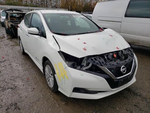 NISSAN LEAF S 2018 with VIN 1N4AZ1CP2JC315526 - Photo from auction