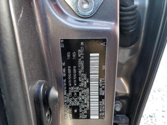 Photo 10 from auction – 2016 TOYOTA HIGHLANDER with VIN 5TDKKRFH2GS135864