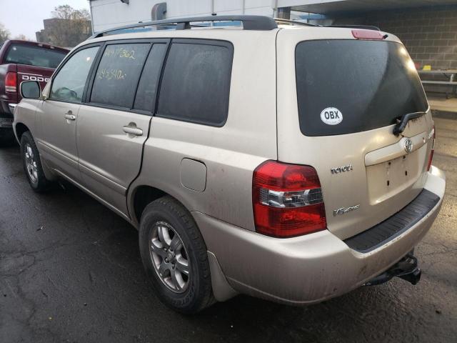 Photo 3 from auction – 2004 TOYOTA HIGHLANDER with VIN JTEEP21A540040905