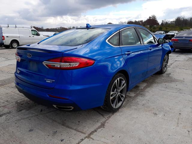 Photo 4 from auction – 2020 FORD FUSION TIT with VIN 3FA6P0D91LR117076