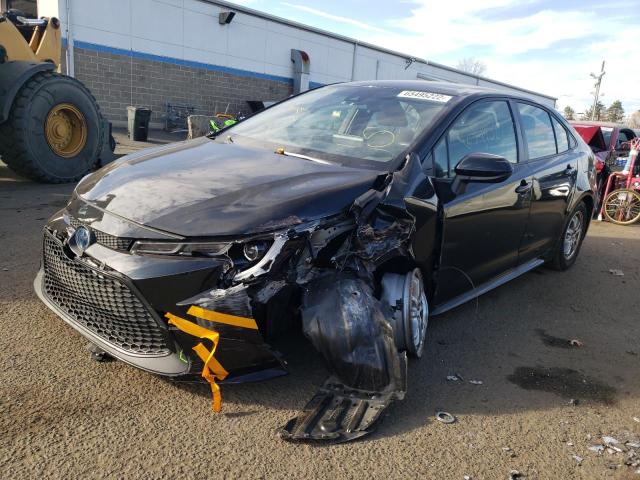 Photo 2 from auction – 2022 TOYOTA COROLLA LE with VIN JTDEAMDE1NJ037530