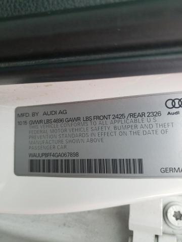 Photo 10 from auction – 2016 AUDI A3 E-TRON with VIN WAUUPBFF4GA067898