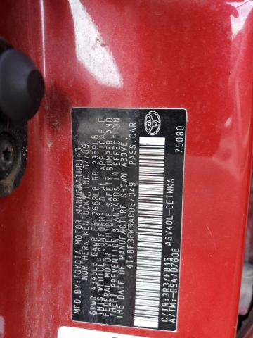Photo 10 from auction – 2010 TOYOTA CAMRY BASE with VIN 4T4BF3EK6AR037049