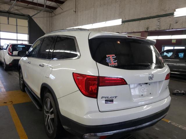 Photo 3 from auction – 2017 HONDA PILOT ELIT with VIN 5FNYF6H01HB066238