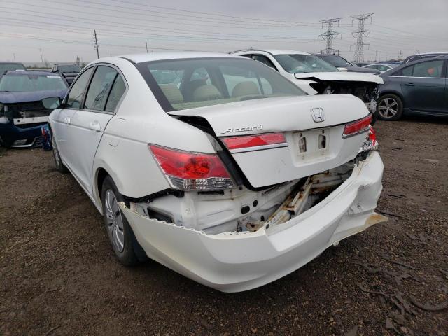 Photo 3 from auction – 2012 HONDA ACCORD LX with VIN 1HGCP2F35CA093538