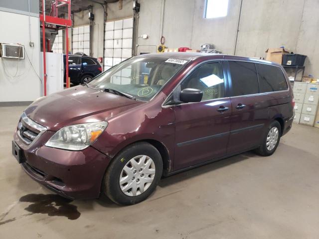 Photo 2 from auction – 2007 HONDA ODYSSEY LX with VIN 5FNRL38267B021212