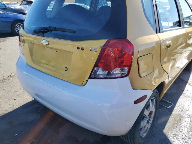 Photo 9 from auction – 2007 CHEVROLET AVEO BASE with VIN KL1TD66607B695571