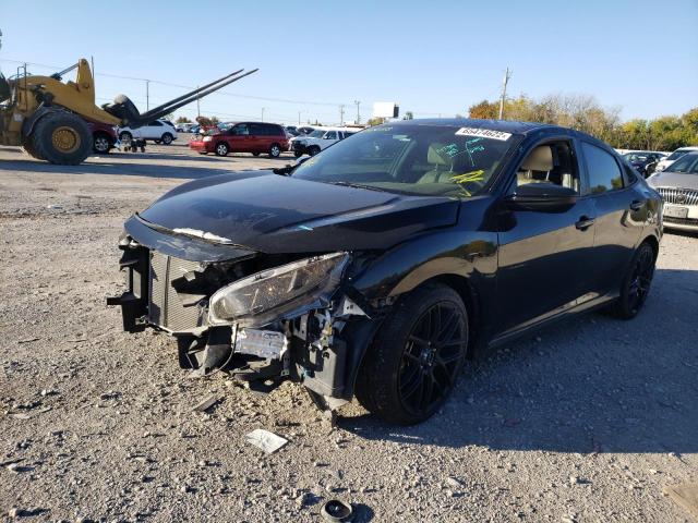 Photo 2 from auction – 2017 HONDA CIVIC LX with VIN 19XFC2F54HE040858