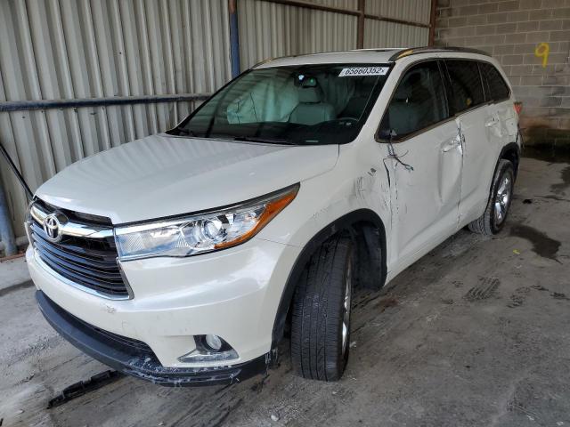 Photo 2 from auction – 2016 TOYOTA HIGHLANDER with VIN 5TDYKRFH4GS150456