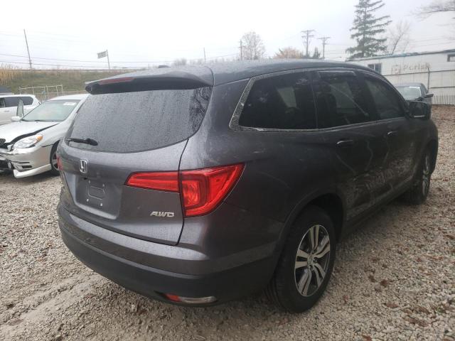 Photo 4 from auction – 2016 HONDA PILOT EXL with VIN 5FNYF6H51GB121944