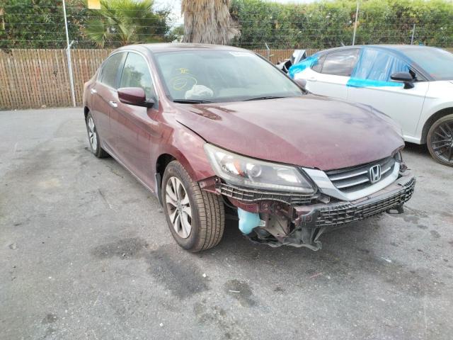 HONDA ACCORD LX 2015 with VIN 1HGCR2F37FA099520 - Photo from auction