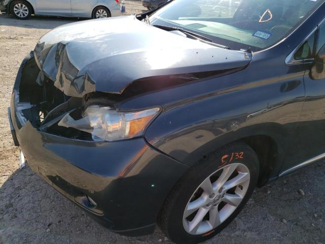 Photo 9 from auction – 2010 LEXUS RX 350 with VIN 2T2ZK1BA8AC032999