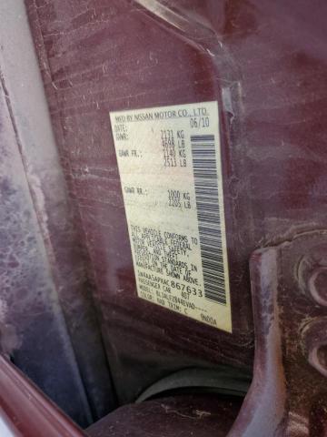 Photo 10 from auction – 2010 NISSAN MAXIMA S with VIN 1N4AA5APXAC867633