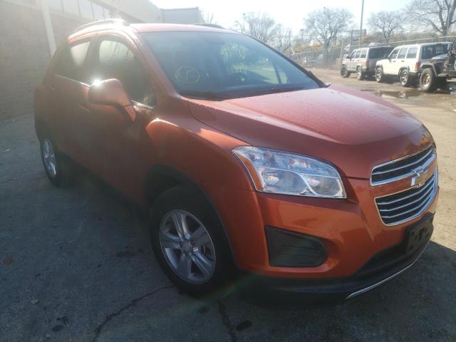 CHEVROLET TRAX 1LT 2016 with VIN KL7CJLSB7GB569787 - Photo from auction