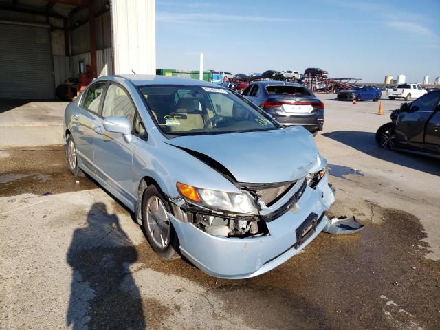 HONDA CIVIC HYBR 2008 with VIN JHMFA36208S008843 - Photo from auction