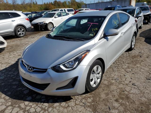Photo 2 from auction – 2016 HYUNDAI ELANTRA SE with VIN 5NPDH4AE8GH735530