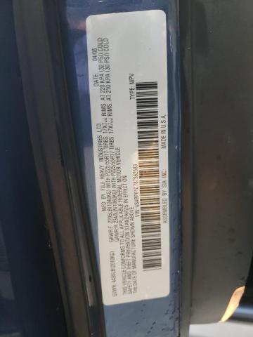 Photo 10 from auction – 2008 SUBARU OUTBACK 2. with VIN 4S4BP61C787362583