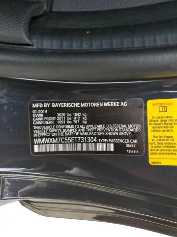 Photo 10 from auction – 2014 MINI COOPER S with VIN WMWXM7C55ET731304