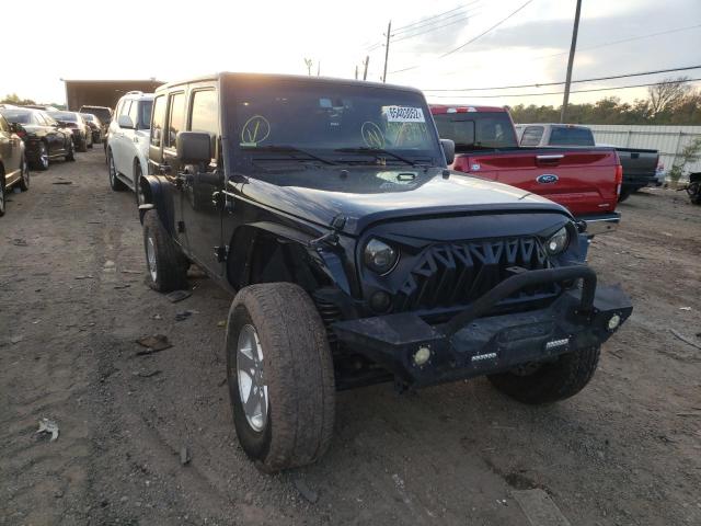 JEEP WRANGLER U 2014 with VIN 1C4BJWDG1EL314794 - Photo from auction