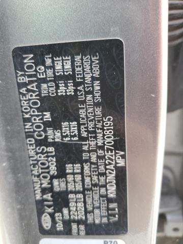 Photo 10 from auction – 2014 KIA SOUL with VIN KNDJN2A22E7008195