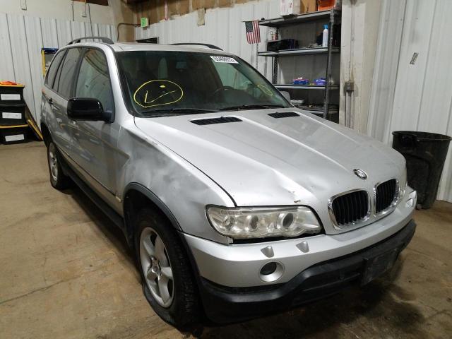 BMW X5 3.0I 2001 with VIN WBAFA53581LM62153 - Photo from auction