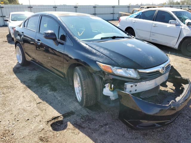 HONDA CIVIC EXL 2012 with VIN 2HGFB2F94CH527241 - Photo from auction