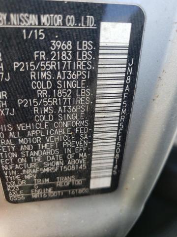 Photo 10 from auction – 2015 NISSAN JUKE S with VIN JN8AF5MR5FT508145
