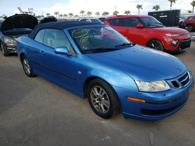 SAAB 9-3 2.0T 2007 with VIN YS3FD79YX76100669 - Photo from auction