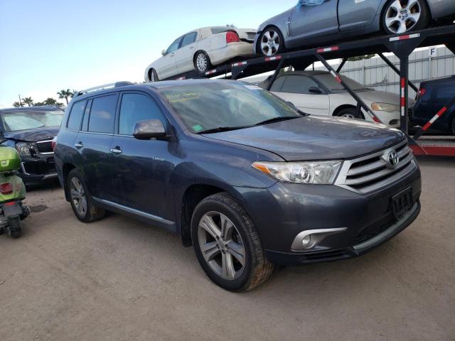 TOYOTA HIGHLANDER 2013 with VIN 5TDDK3EH5DS267701 - Photo from auction