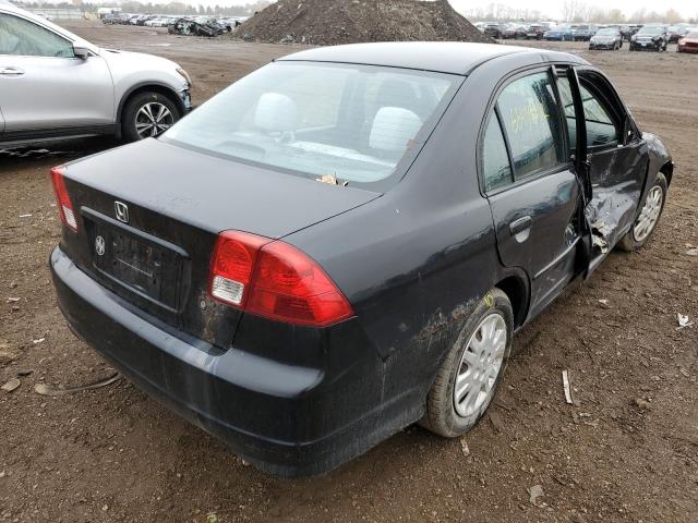 Photo 4 from auction – 2005 HONDA CIVIC LX with VIN 2HGES16585H566727