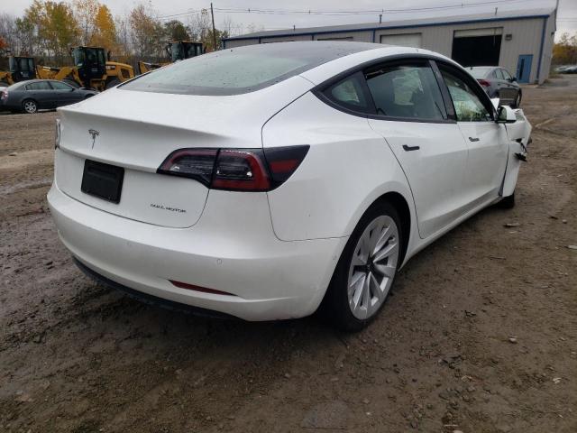 Photo 4 from auction – 2022 TESLA MODEL 3 with VIN 5YJ3E1EB0NF191698