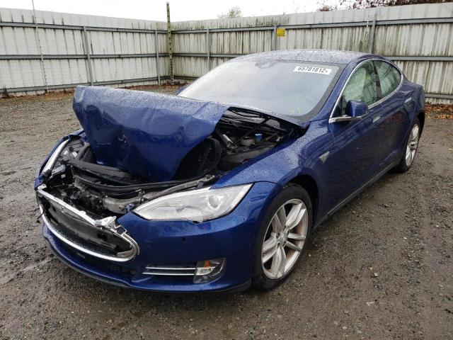 Photo 2 from auction – 2015 TESLA MODEL S with VIN 5YJSA1E15FF116091