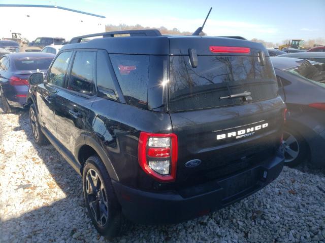 Photo 3 from auction – 2021 FORD BRONCO SPO with VIN 3FMCR9C69MRB41223