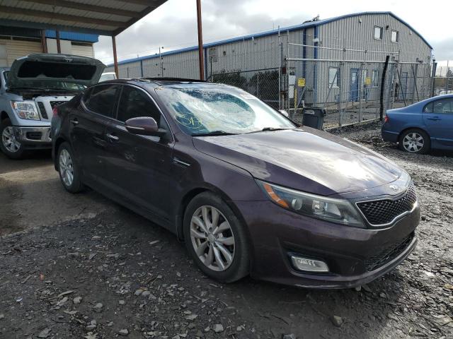 KIA OPTIMA EX 2014 with VIN 5XXGN4A74EG292423 - Photo from auction
