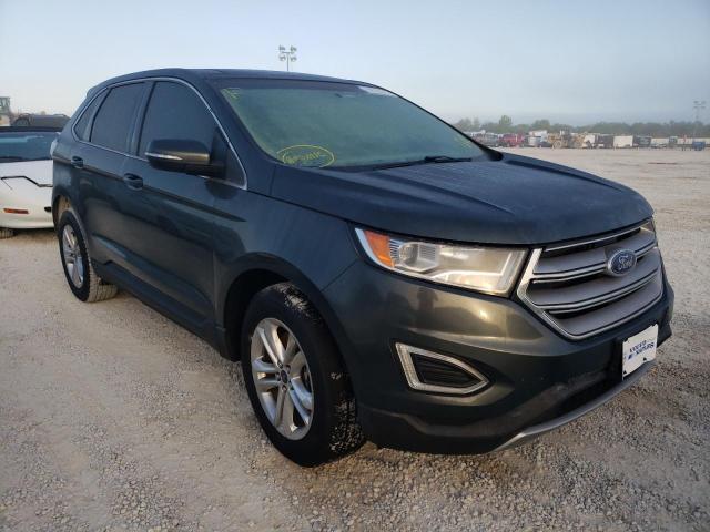 FORD EDGE SEL 2015 with VIN 2FMTK4J92FBB40596 - Photo from auction