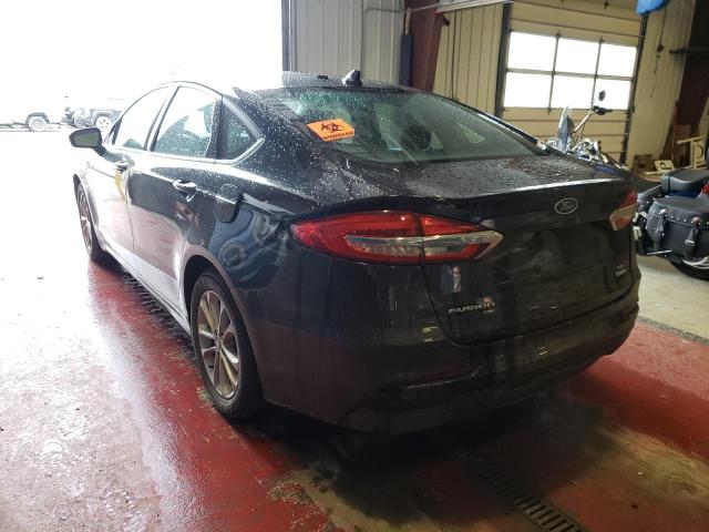 Photo 3 from auction – 2020 FORD FUSION SE with VIN 3FA6P0HD0LR145031