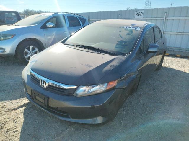 Photo 2 from auction – 2012 HONDA CIVIC LX with VIN 2HGFB2F57CH599676