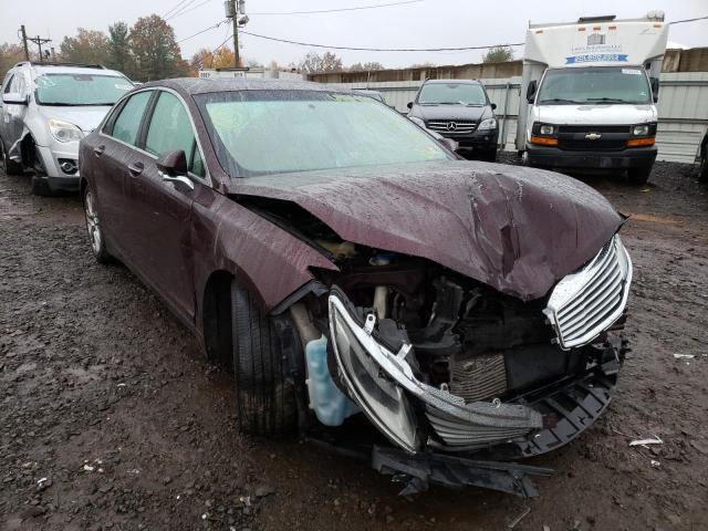 LINCOLN MKZ 2013 with VIN 3LN6L2J91DR810877 - Photo from auction